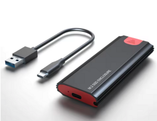 M2 SSD Case M.2 NVMe SATA SSD USB C