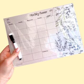 Monthly Planner - Violet Forest