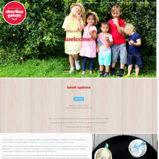 Charlies Gelato - E-commerce