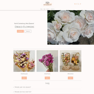 The Flower Lab - E-commerce