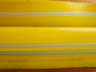 Britstep glow stair nosing 36m roll Black or Safety Yellow