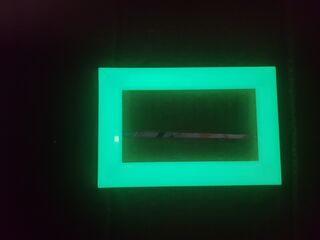 24 Green glow light switch covers SLIM FIT