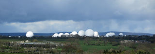 U.S RAF 'Communications and Intelligence' base, Menwith Hills, North Yorkshire