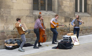 Buskers, York
