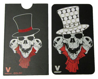 Grinder Card Skull in Top Hat MO140B EOL
