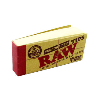 Tips Raw Wide 50pk Perforated SP906