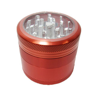 Grinder Sharpstone Clear Top 4pce Red MO124