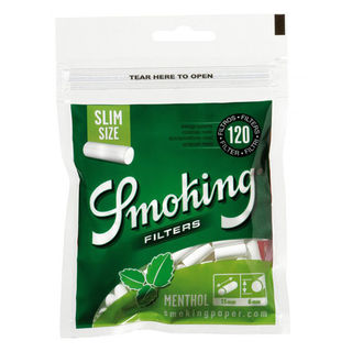 Filters Smoking Menthol Slim 120pcs HC095