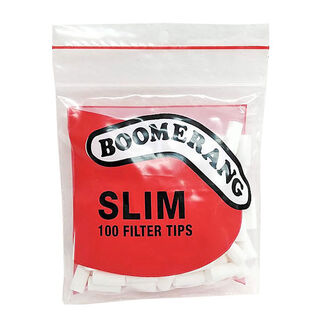 Filters Boomerang Slim Red 100pk HC071