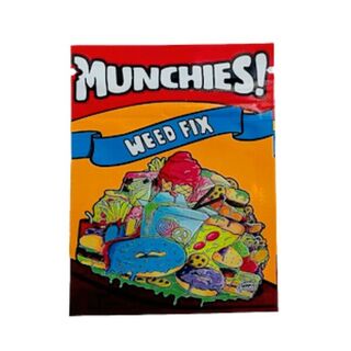 Resealable Bag Foil Munchies Weed Fix 60x80 CB118