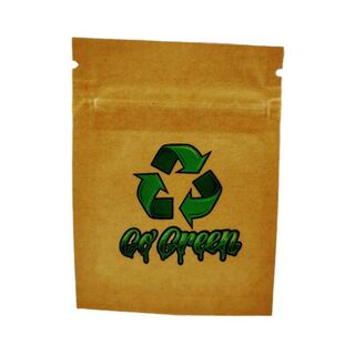 Resealable Bag Foil Go Green 60x80 CB117