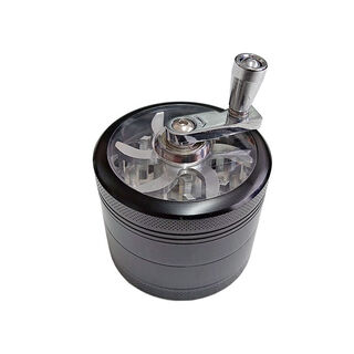 Grinder With Handle 4pce 63mm Asst Colours MO192