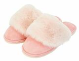 Cosy Luxe Slippers Pink