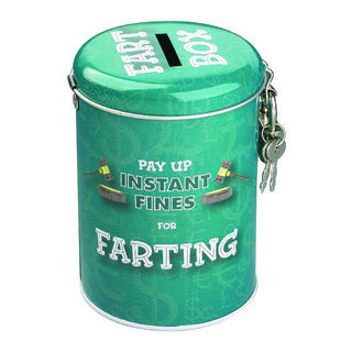 Farting Instant Fines Money Tin