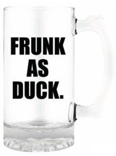 Frunk as Duck Tankard