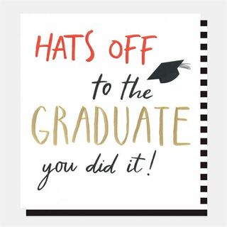 Hats Off To The Graduate Graduation Card