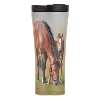 Mares and Foals Bay Mare Travel Mug