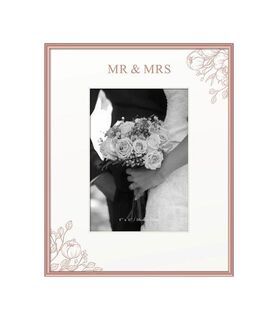 Mr & Mrs Photo Frame