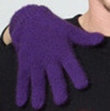 Possum Gloves Amethyst Purple - Large only