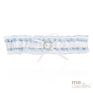 Wedding Garter Blue