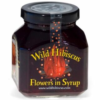 Wild Hibiscus Flowers in Syrup