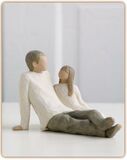 Willow Tree Figurine   Father and Daughter