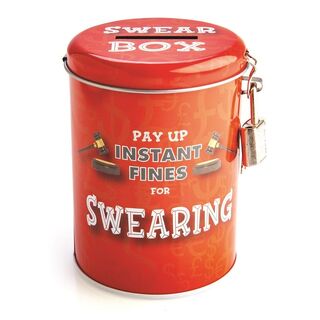 Swearing Fines Money Tin