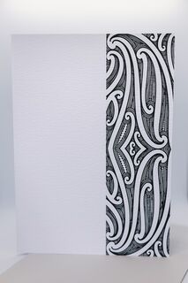 Maori Design Card by MJC Tamoko