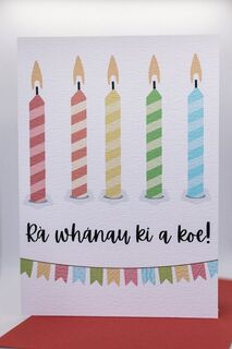Ra Whanau Ki a Koe Card
