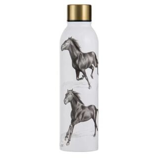 Black Horses Drink Bottle