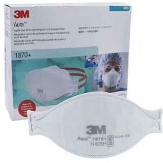 Face Mask 3M Aura 1870+ N95 Respirators (Box 20)