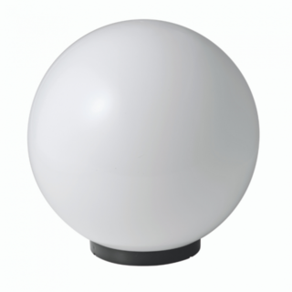 400mm 15W LED Pole Mount Globe in Opal