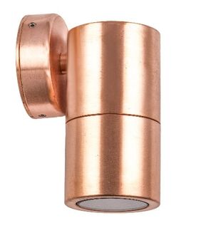 Copper Single Up or Down Pillar Light