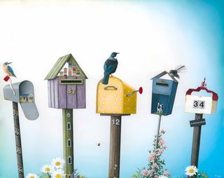 A BOX OF BIRDS OPEN EDITION PRINT Large 500x397mm