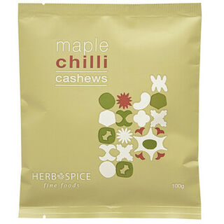 Herb & Spice Mill Maple Chilli Cashews 100g