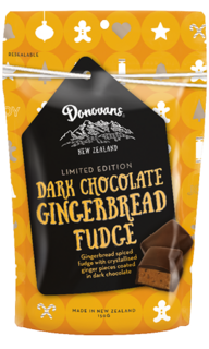 Donovans Dark Chocolate Gingerbread Fudge