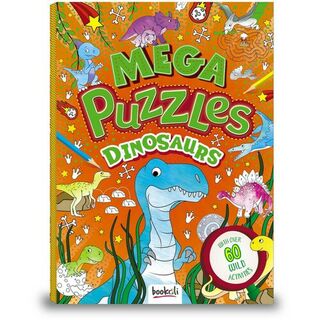 Book: Mega Puzzles - Dinosaurs