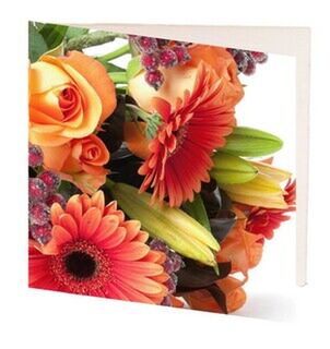 Mini Gift  Card - Flower Bouquet