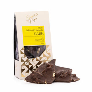 Chocolate Bark – Dark Chocolate & Pineapple 80g