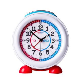 Alarm Clock with Red/Blue Face