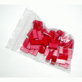 Pack of 50 Red replacement rods - twos