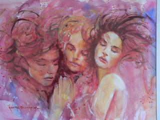 'The Three Muses' by George Thompson (SOLD)