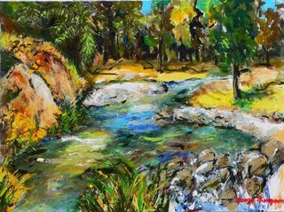 'The Valley Stream' by George Thompson (SOLD)