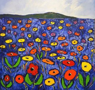 'Field of Flowers No 4' by Vincent Duncan