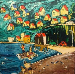 'Summer Fun  Balena Bay' by Vincent Duncan