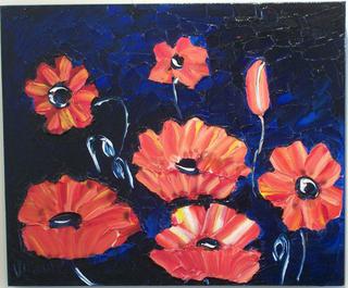 'Poppies 2' by Vincent Duncan (SOLD)