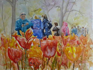 'Tip Toe through the Tulips' by Jan Thomson