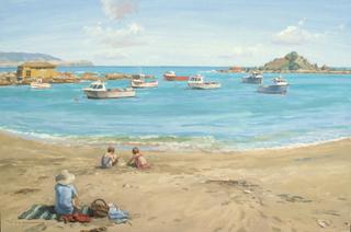 'Island Bay' by Bill MacCormick (SOLD)