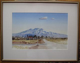 'Mt Ruapehu' by Bill MacCormick (SOLD)