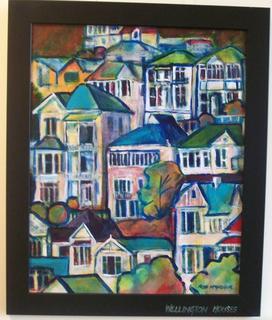 'Wellington Houses No 2' by Rob McGregor (SOLD)